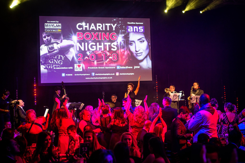 Ric Moylan's boxing night, one of connectin events' previous charity fundraising event ideas